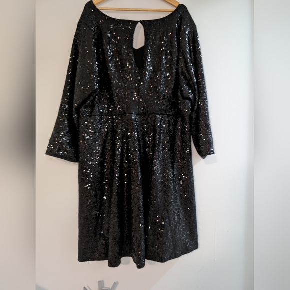 TORRID - Mini Sequins Skater Dress - Picture 10 of 11